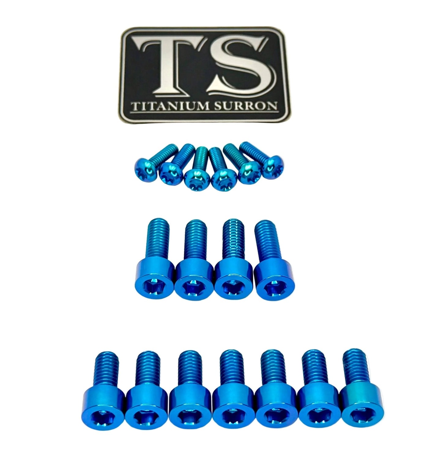 Titanium EXT Ferro Fork Bolt Kits - MXwraps