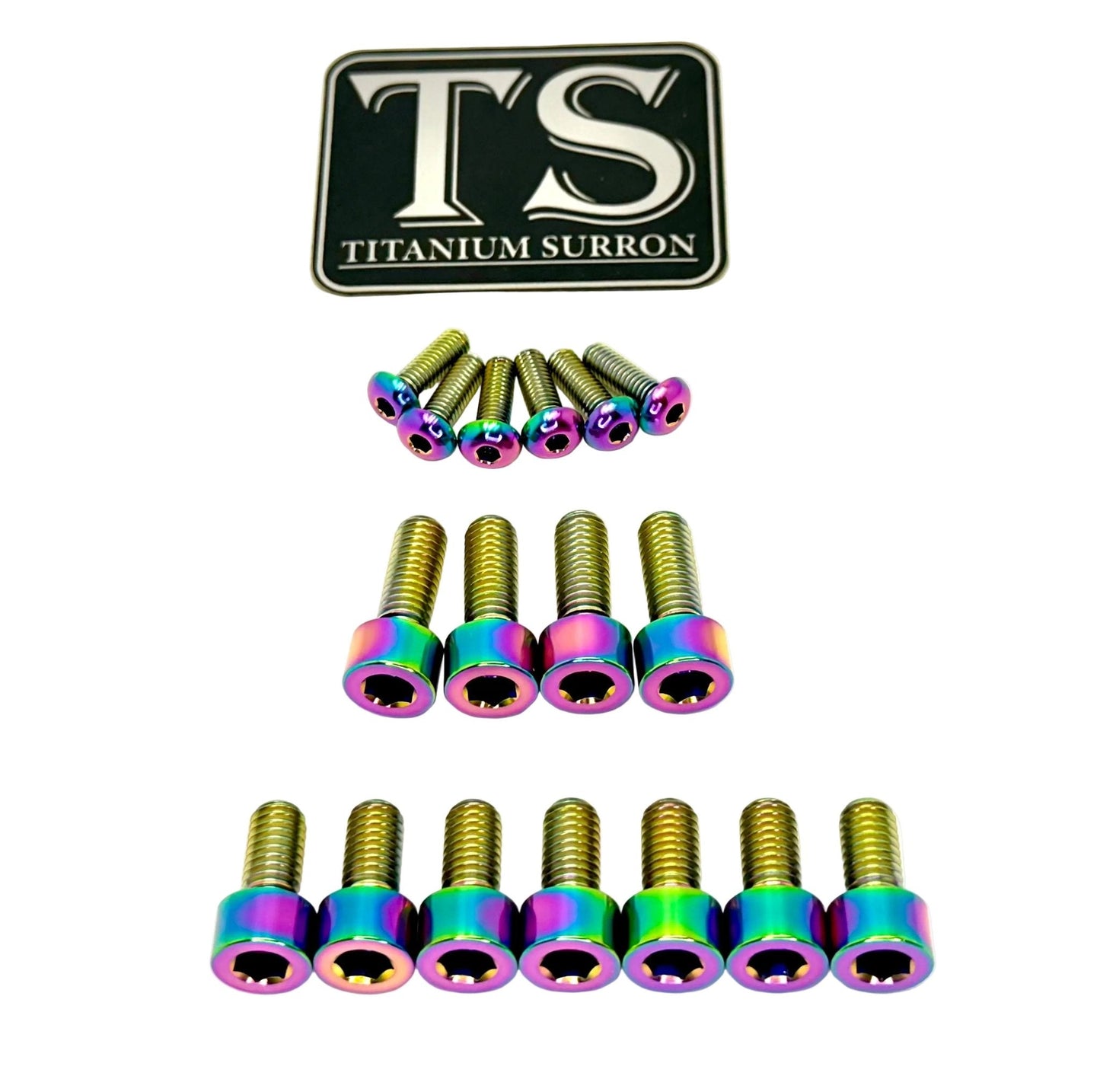 Titanium EXT Ferro Fork Bolt Kits - MXwraps