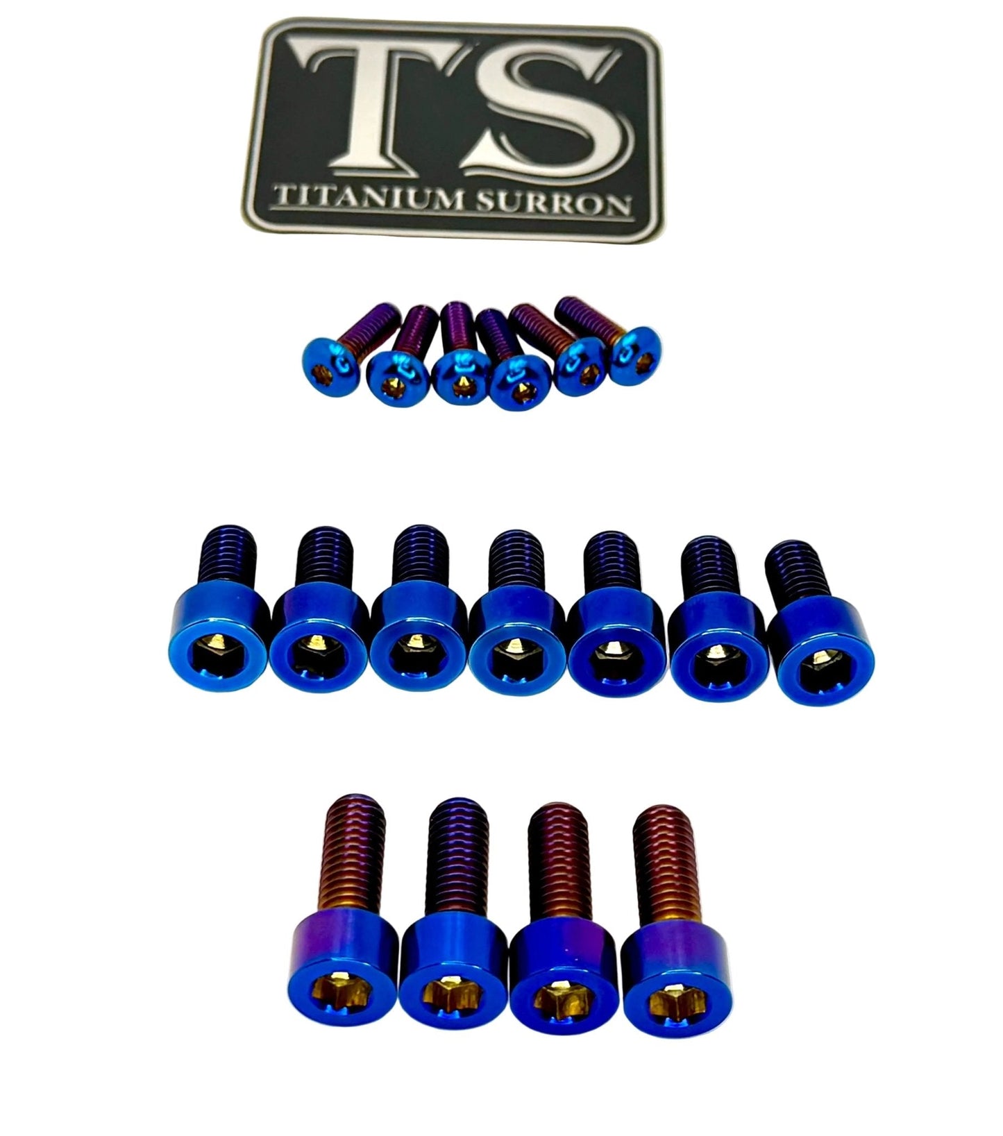 Titanium EXT Ferro Fork Bolt Kits - MXwraps