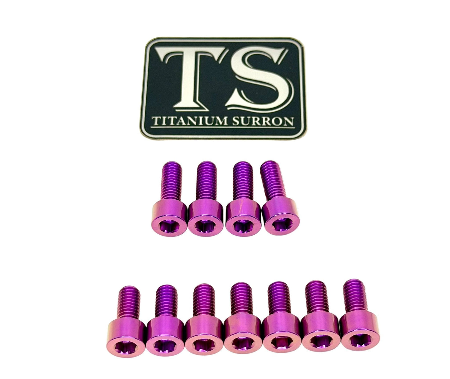 Titanium EXT Ferro Fork Bolt Kits - MXwraps