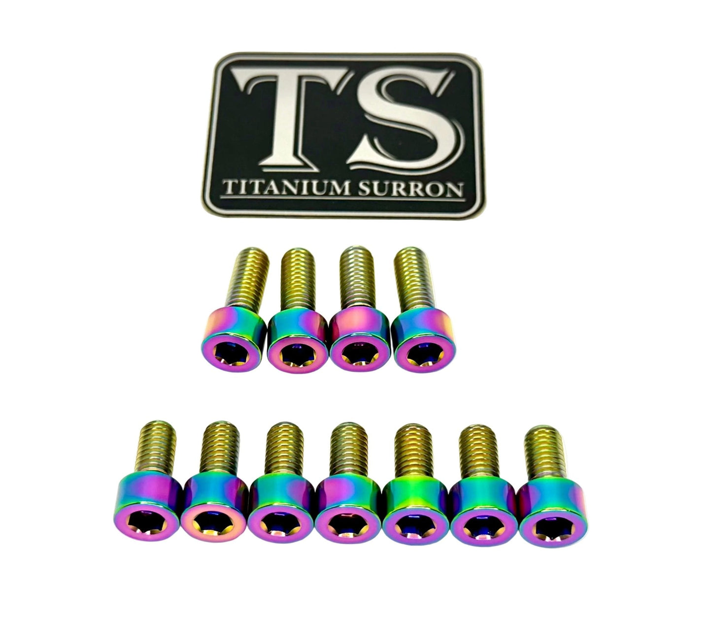 Titanium EXT Ferro Fork Bolt Kits - MXwraps