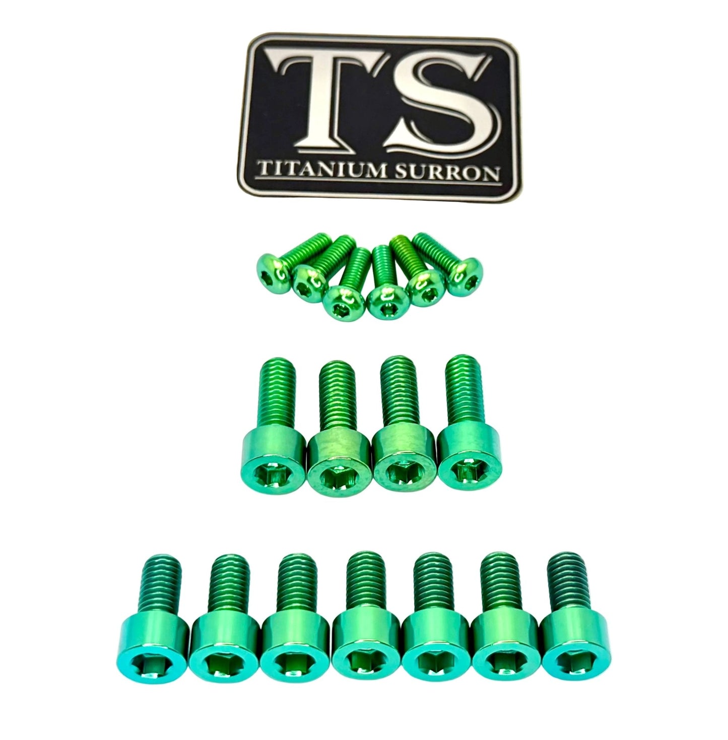 Titanium EXT Ferro Fork Bolt Kits - MXwraps
