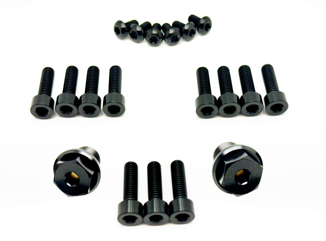 Titanium FastAce Fork Bolt Kits ALX13RC (2.0), AHX12RV (3.0), ALX32RC