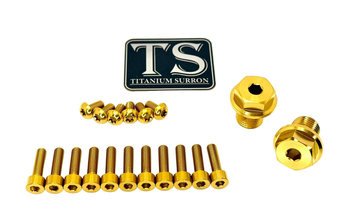 Titanium FastAce Fork Bolt Kits ALX13RC (2.0), AHX12RV (Gravitee), ALX32RC - MXwraps