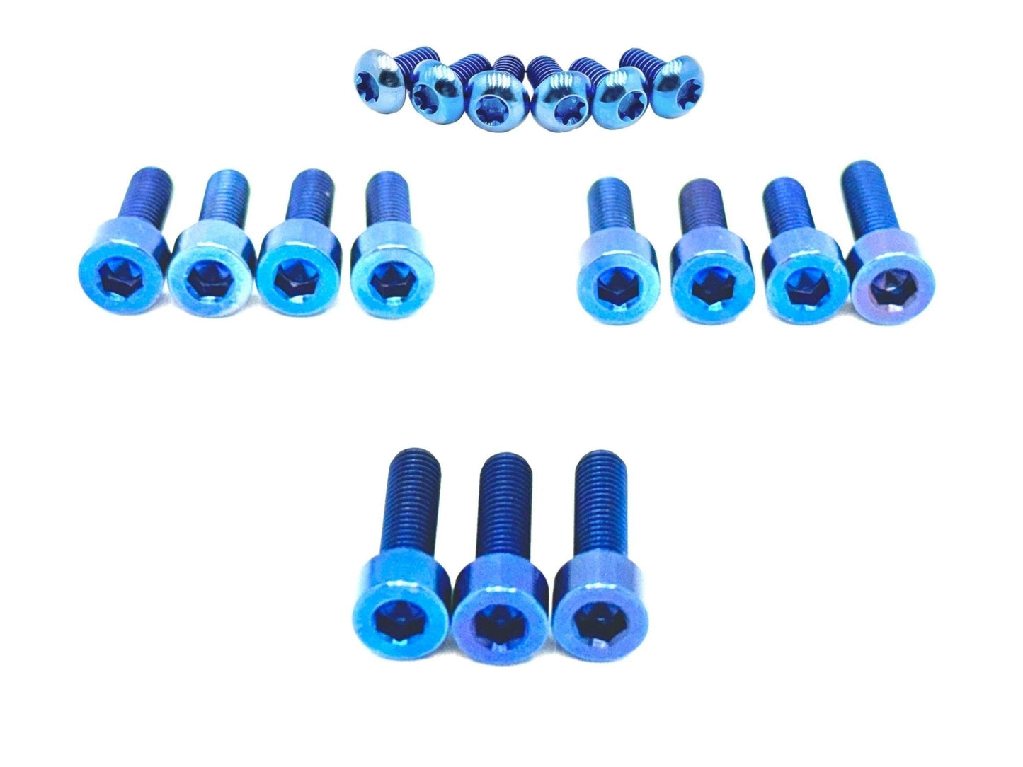 Titanium FastAce Fork Bolt Kits ALX13RC (2.0), AHX12RV (Gravitee), ALX32RC - MXwraps