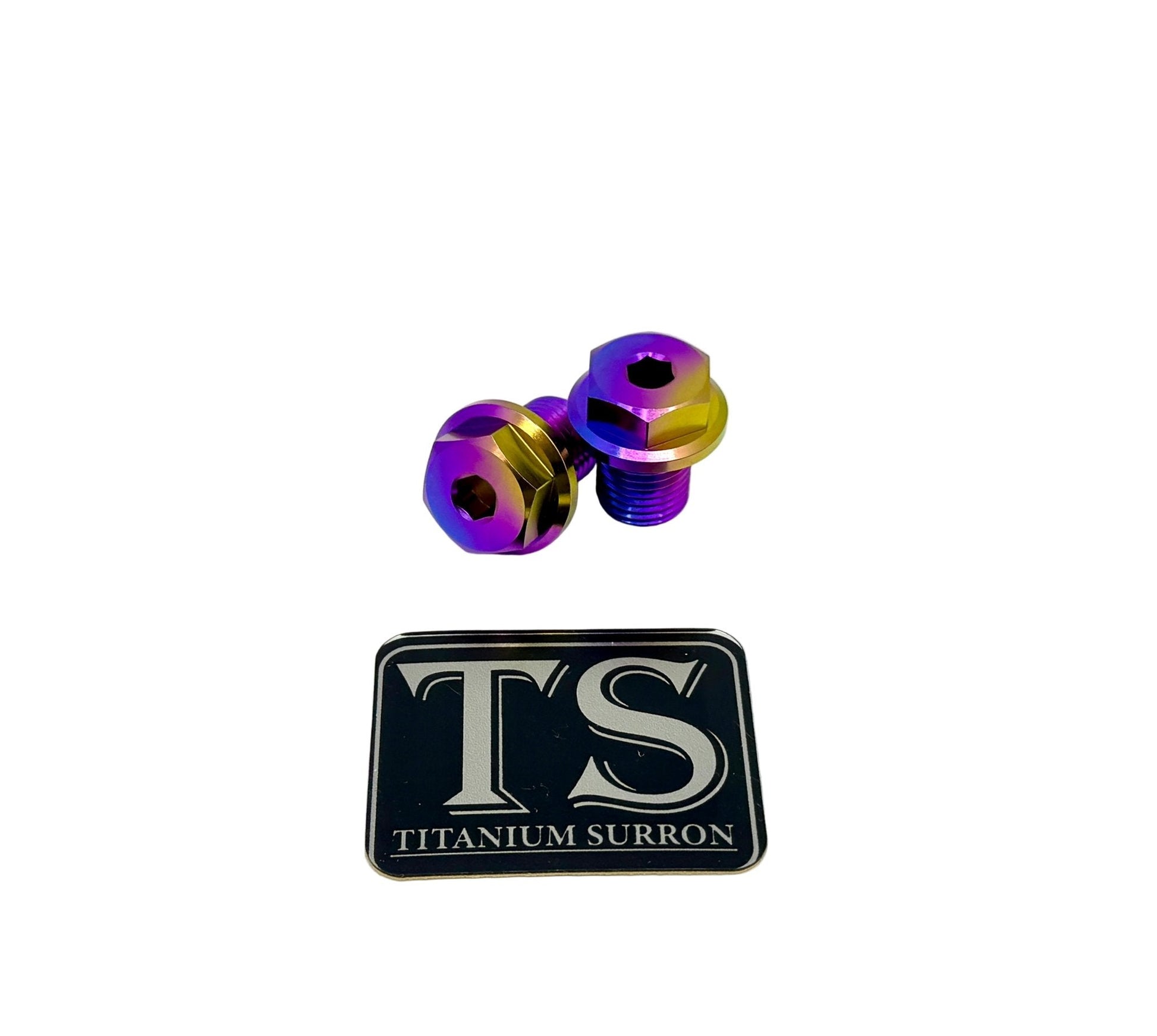 Titanium FastAce Forks Axle Bolts - MXwraps