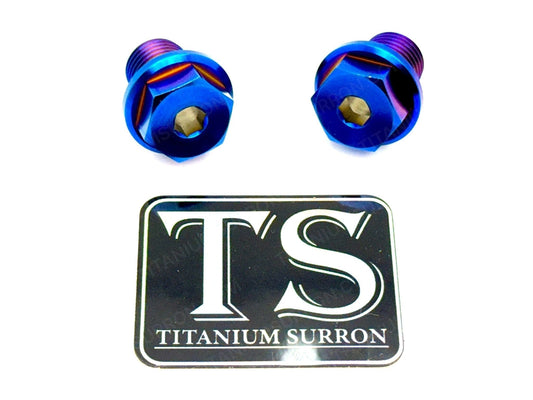 Titanium FastAce Forks Axle Bolts - MXwraps