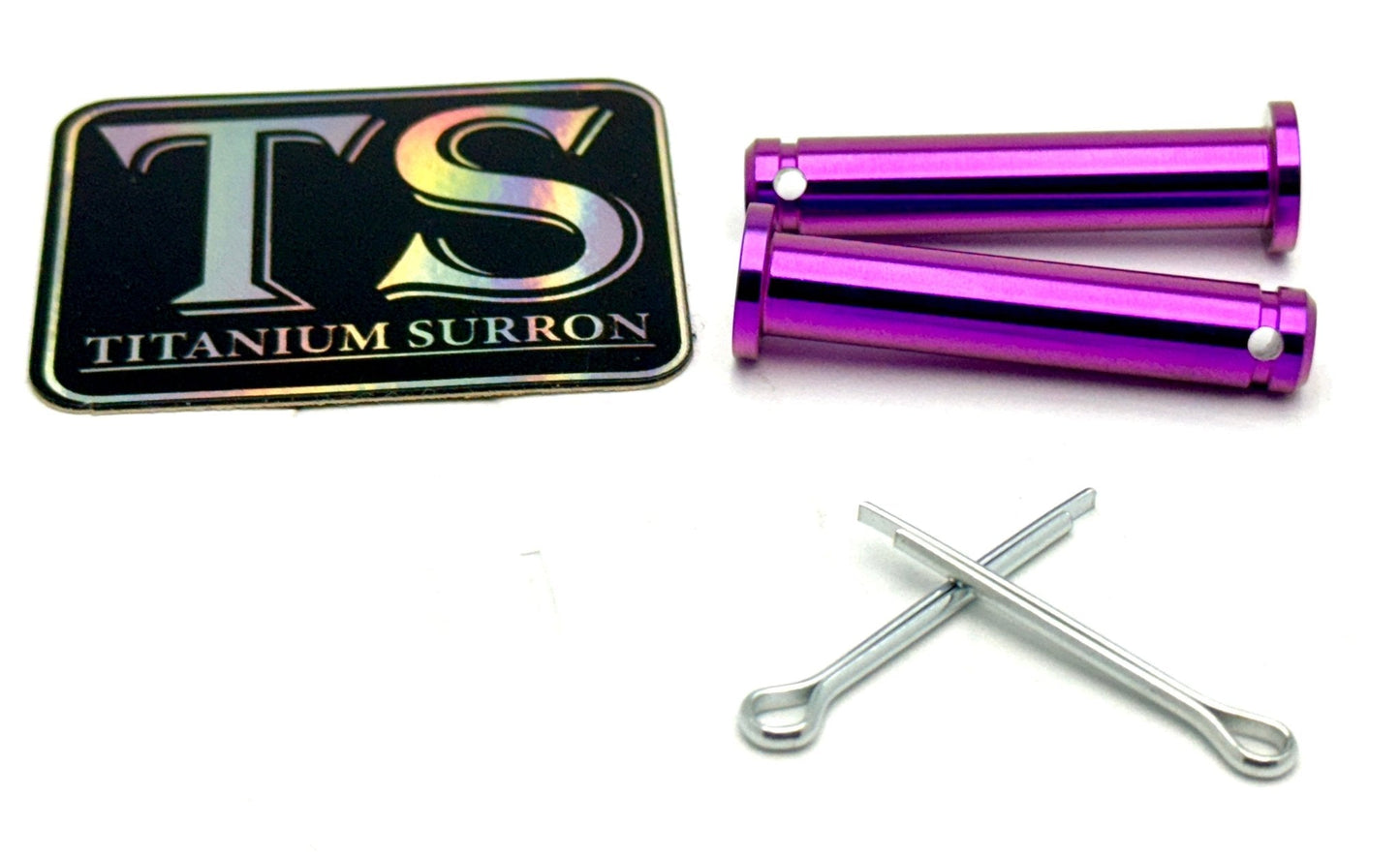 Titanium Foot Peg Pins - Surron, Talaria, Segway, 79 Bike, Rerode, E - Ride Pro - MXwraps
