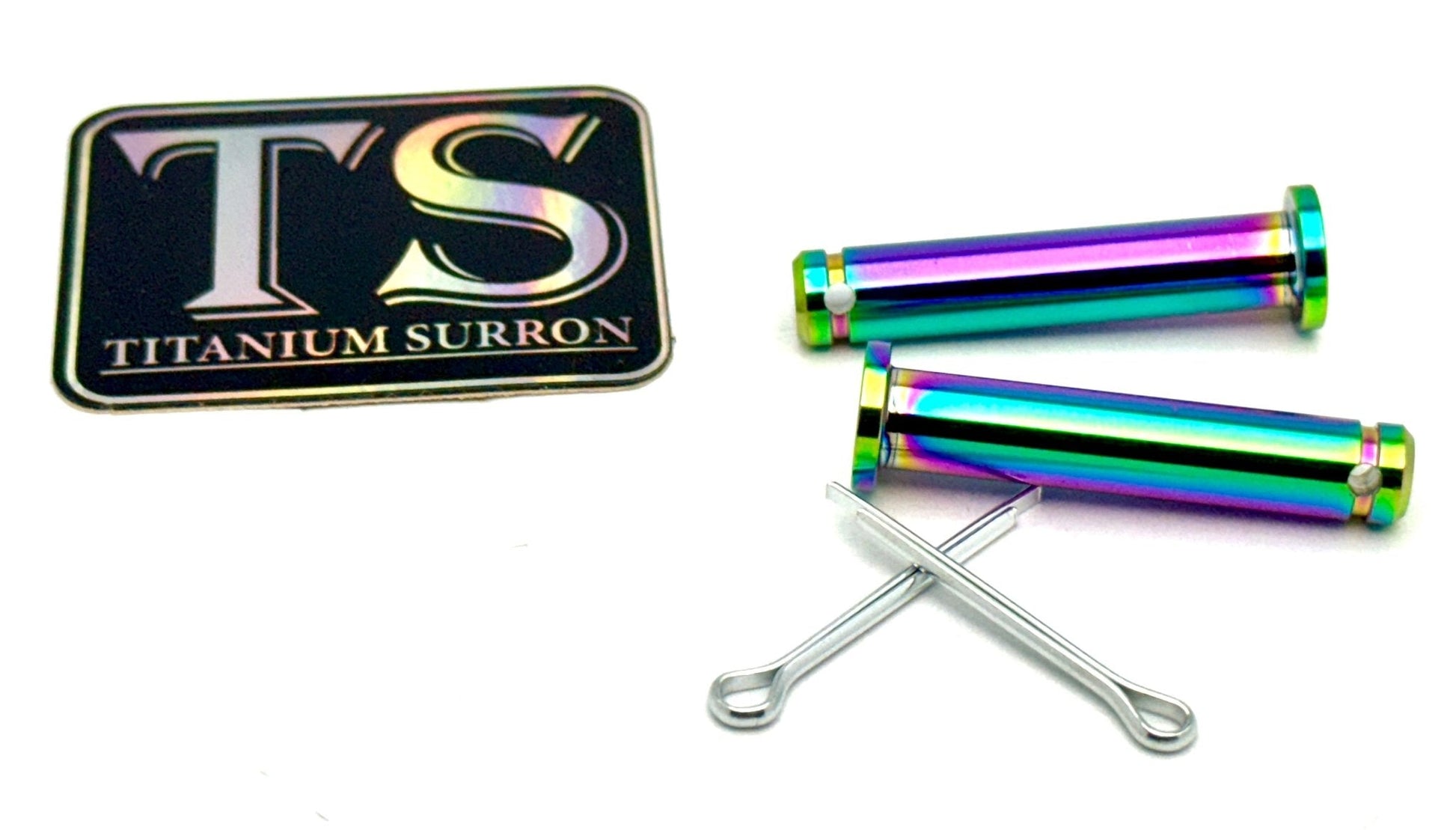 Titanium Foot Peg Pins - Surron, Talaria, Segway, 79 Bike, Rerode, E - Ride Pro - MXwraps