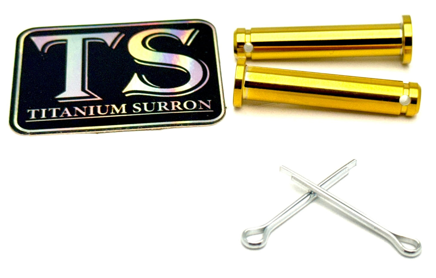 Titanium Foot Peg Pins - Surron, Talaria, Segway, 79 Bike, Rerode, E - Ride Pro - MXwraps