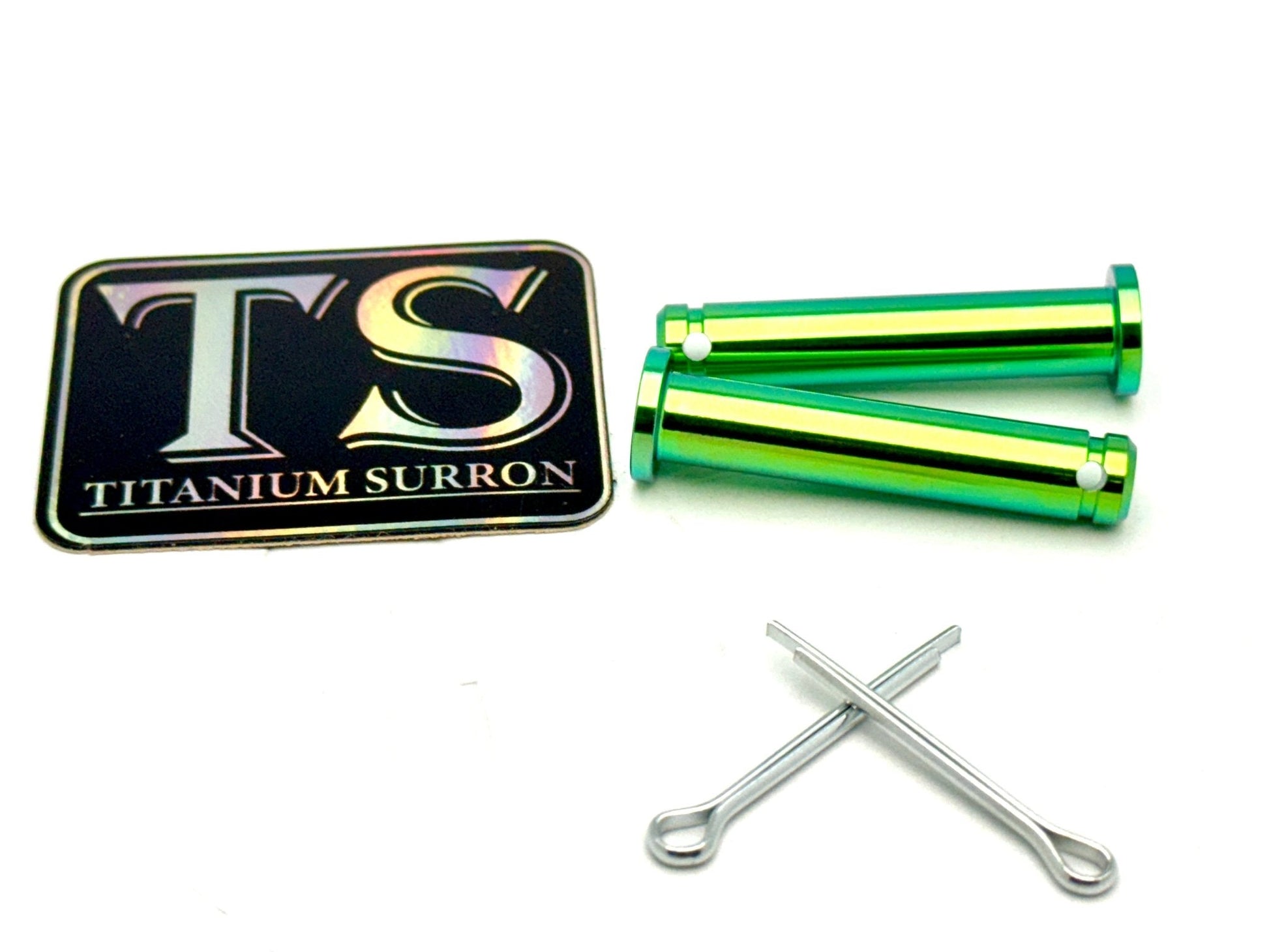 Titanium Foot Peg Pins - Surron, Talaria, Segway, 79 Bike, Rerode, E - Ride Pro - MXwraps