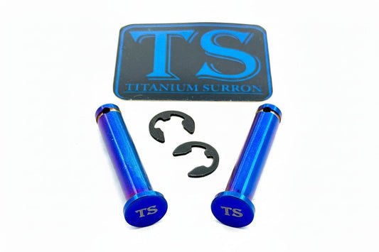 Titanium Foot Peg Pins - Surron, Talaria, Segway, 79 Bike, Rerode, E - Ride Pro - MXwraps