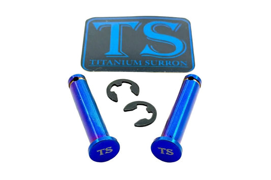 Titanium Foot Peg Pins - Surron, Talaria, Segway, 79 Bike, Rerode, E-Ride Pro - MXwraps