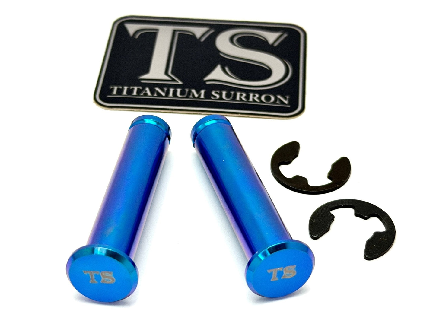 Titanium Foot Peg Pins - Surron, Talaria, Segway, 79 Bike, Rerode, E-Ride Pro - MXwraps