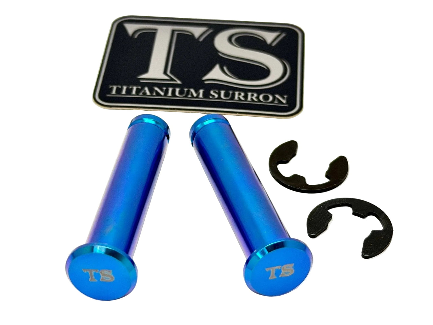 Titanium Foot Peg Pins - Surron, Talaria, Segway, 79 Bike, Rerode, E-Ride Pro - MXwraps