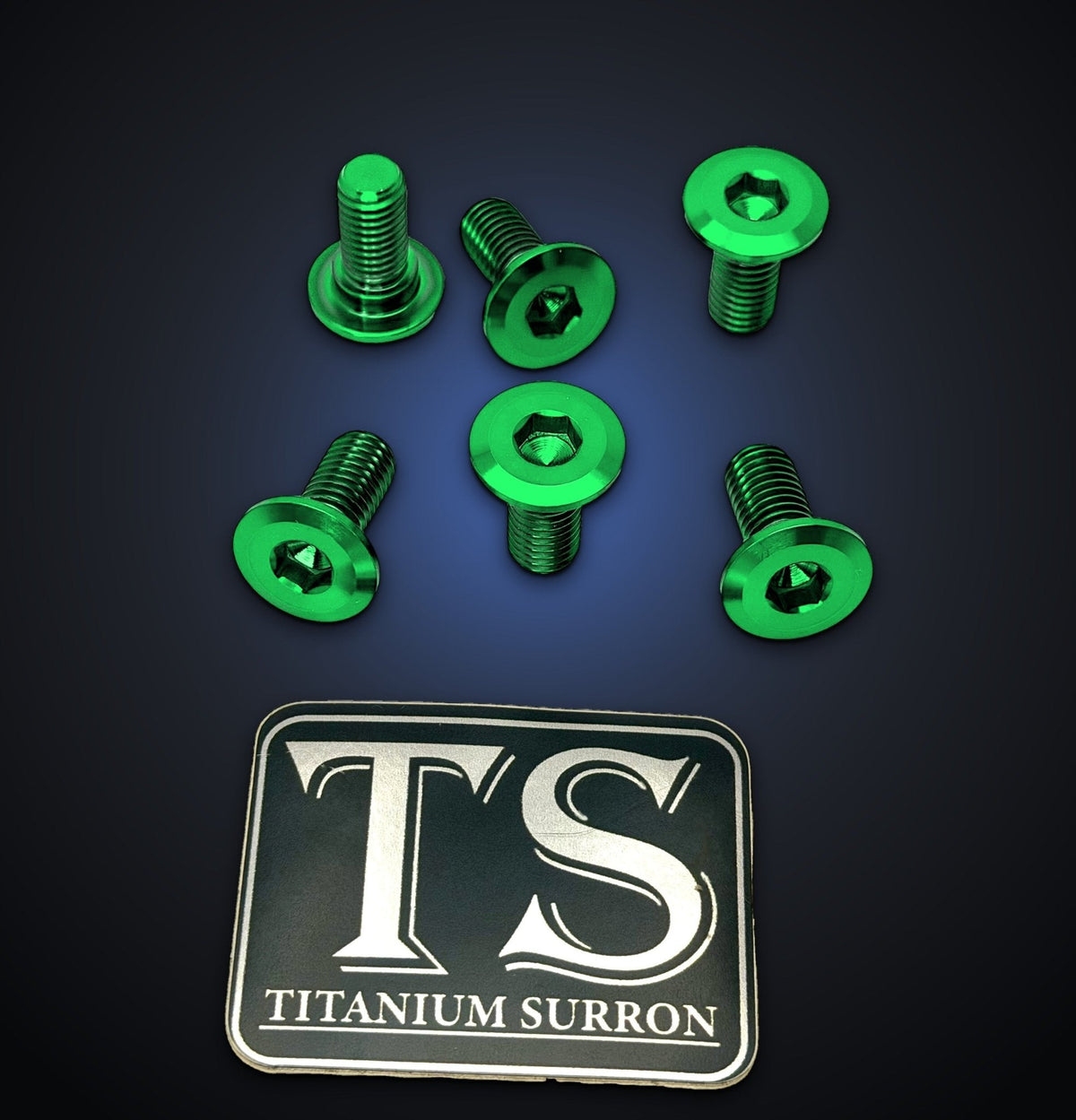 Titanium Front Rotor Bolts for Yozma IN10 - MXwraps
