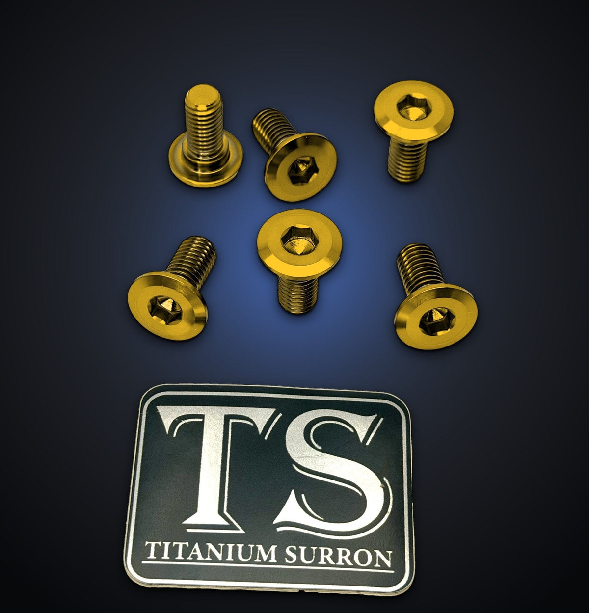 Titanium Front Rotor Bolts for Yozma IN10 - MXwraps