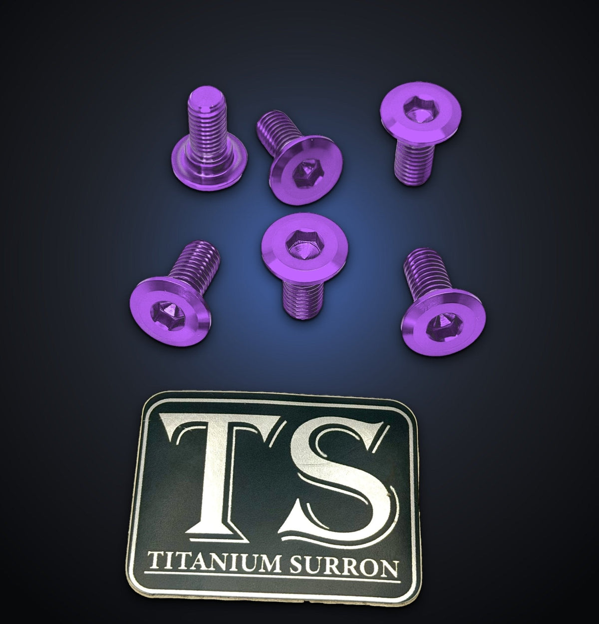 Titanium Front Rotor Bolts for Yozma IN10 - MXwraps