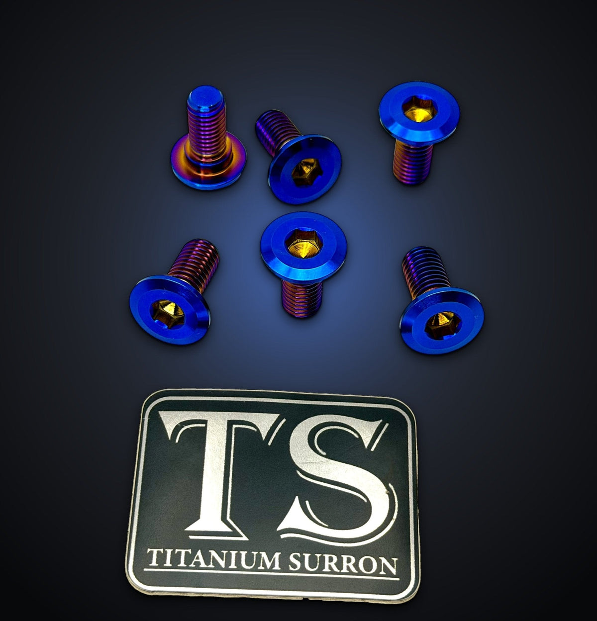 Titanium Front Rotor Bolts for Yozma IN10 - MXwraps