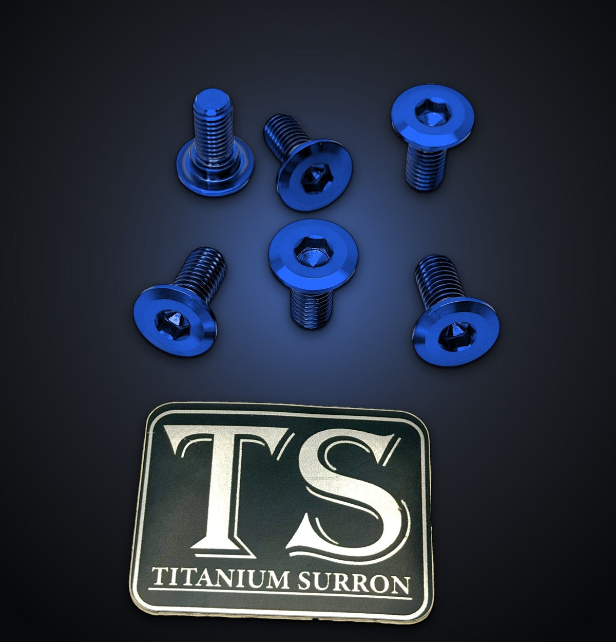 Titanium Front Rotor Bolts for Yozma IN10 - MXwraps