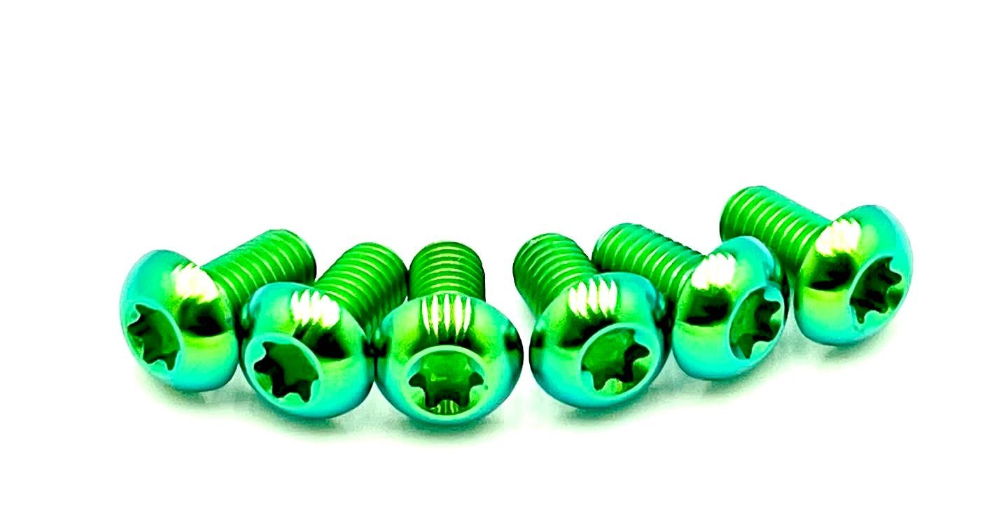 Titanium Bolts for Fork Plastics/ Guards (Most Forks) - MXwraps