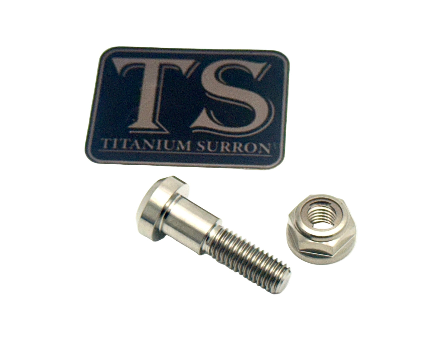 Titanium Kickstand Bolt/ Nut Set - E - Ride Pro, Surron, Segway - MXwraps