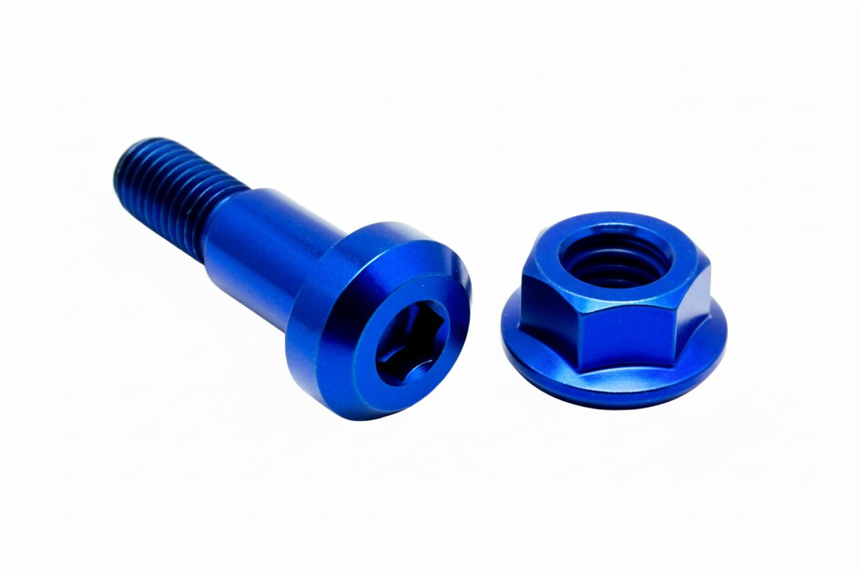 Titanium Kickstand Bolt/ Nut Set - E - Ride Pro, Surron, Segway - MXwraps