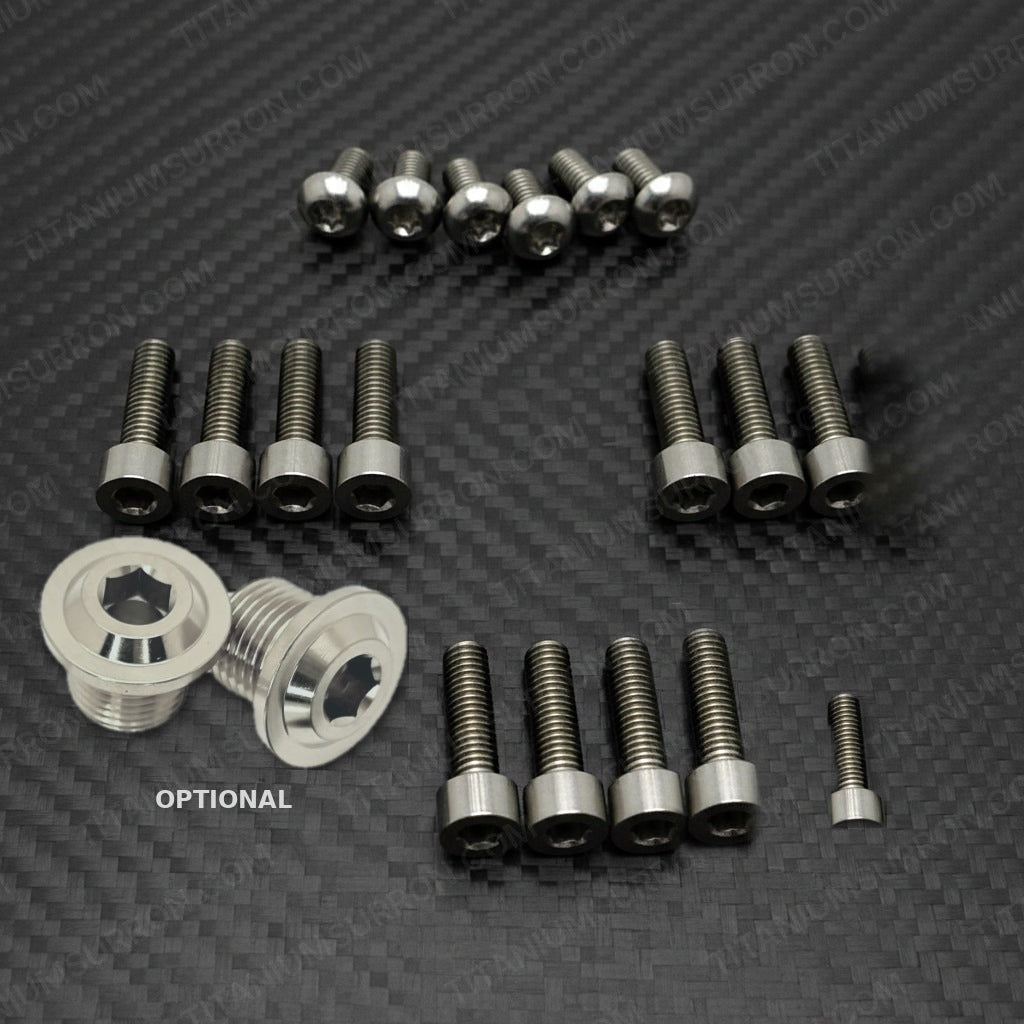 Titanium KKE Fork Bolt Kit - Juiced Scrambler - MXwraps