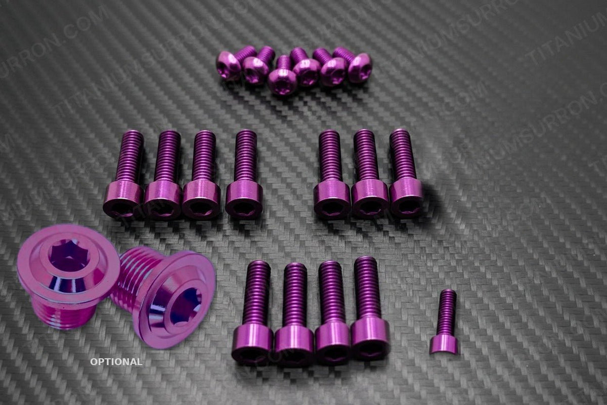 Titanium KKE Fork Bolt Kit - Juiced Scrambler - MXwraps