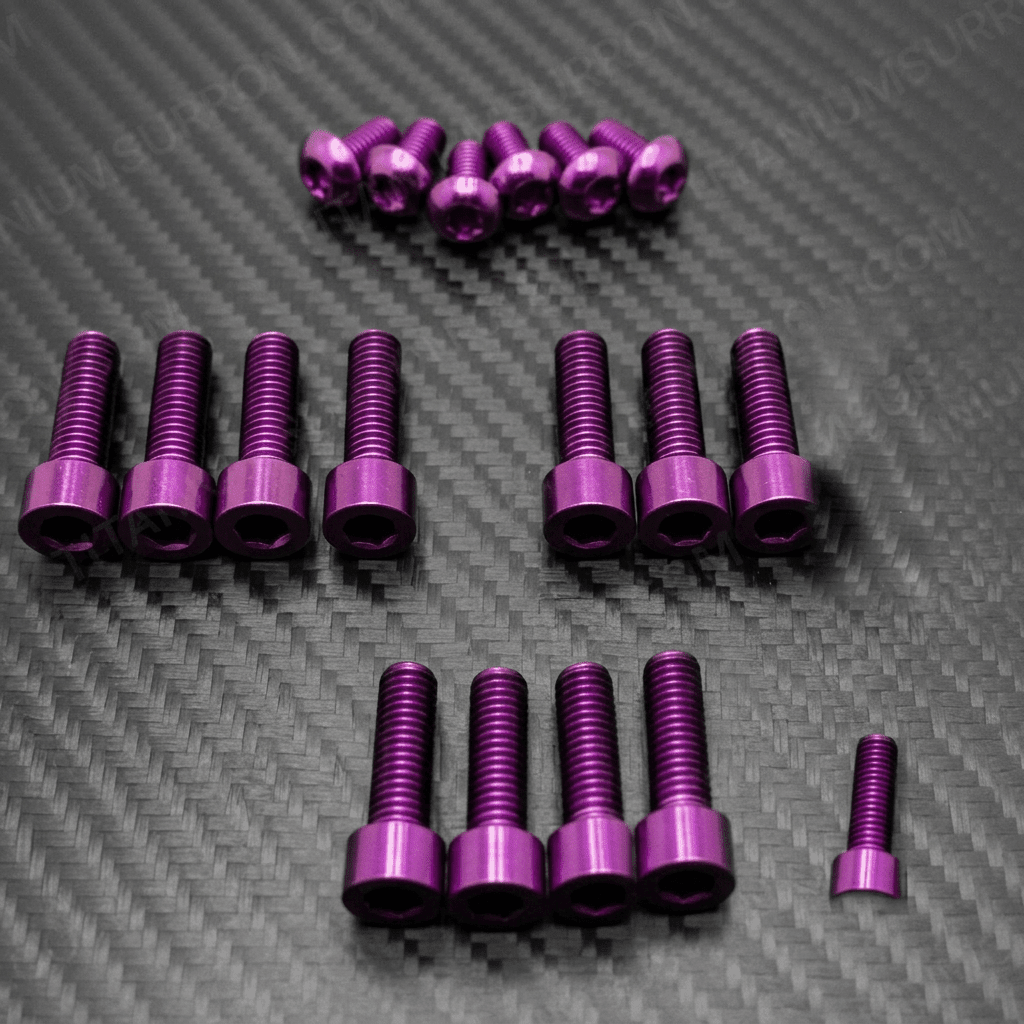 Titanium KKE Fork Bolt Kit - Juiced Scrambler - MXwraps