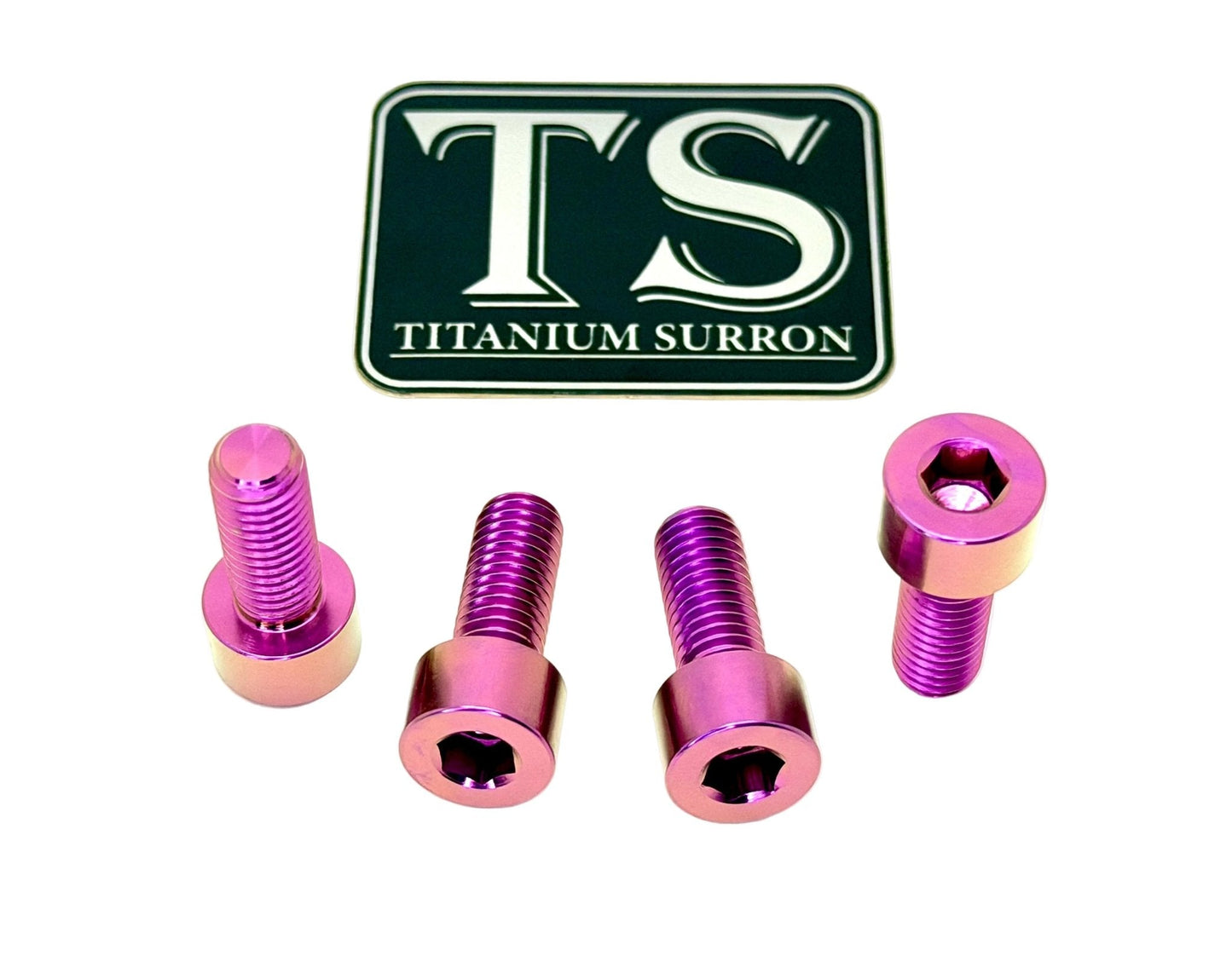 Titanium Peg Bracket Bolts - E-moto - MXwraps