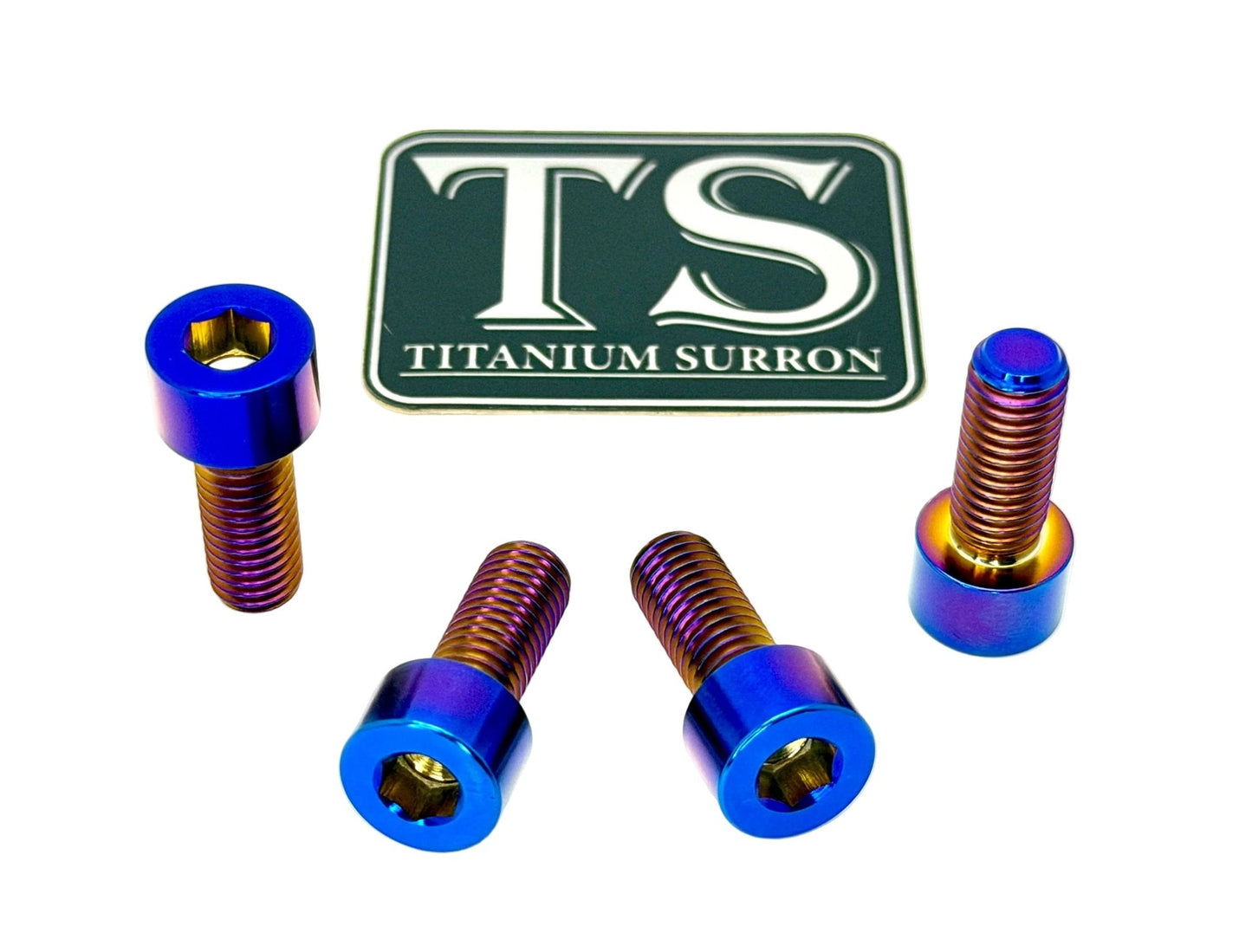 Titanium Peg Bracket Bolts - E-moto - MXwraps