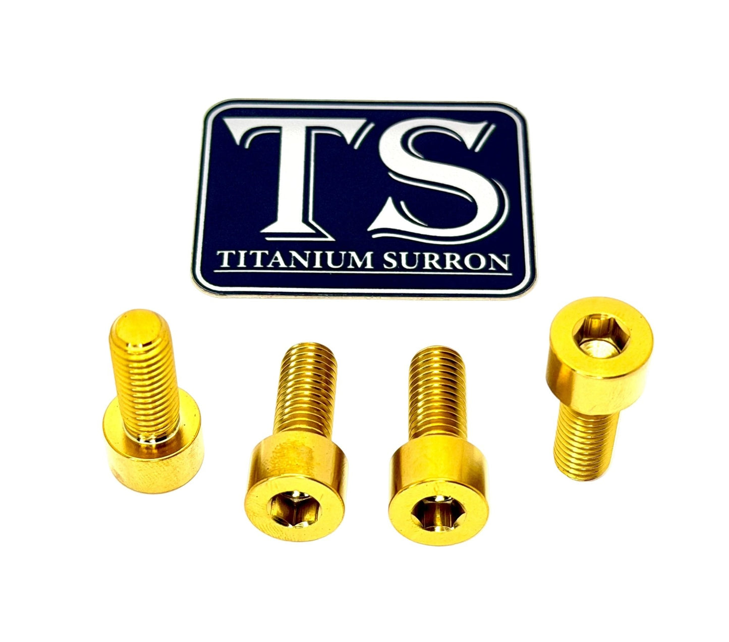 Titanium Peg Bracket Bolts - E-moto - MXwraps