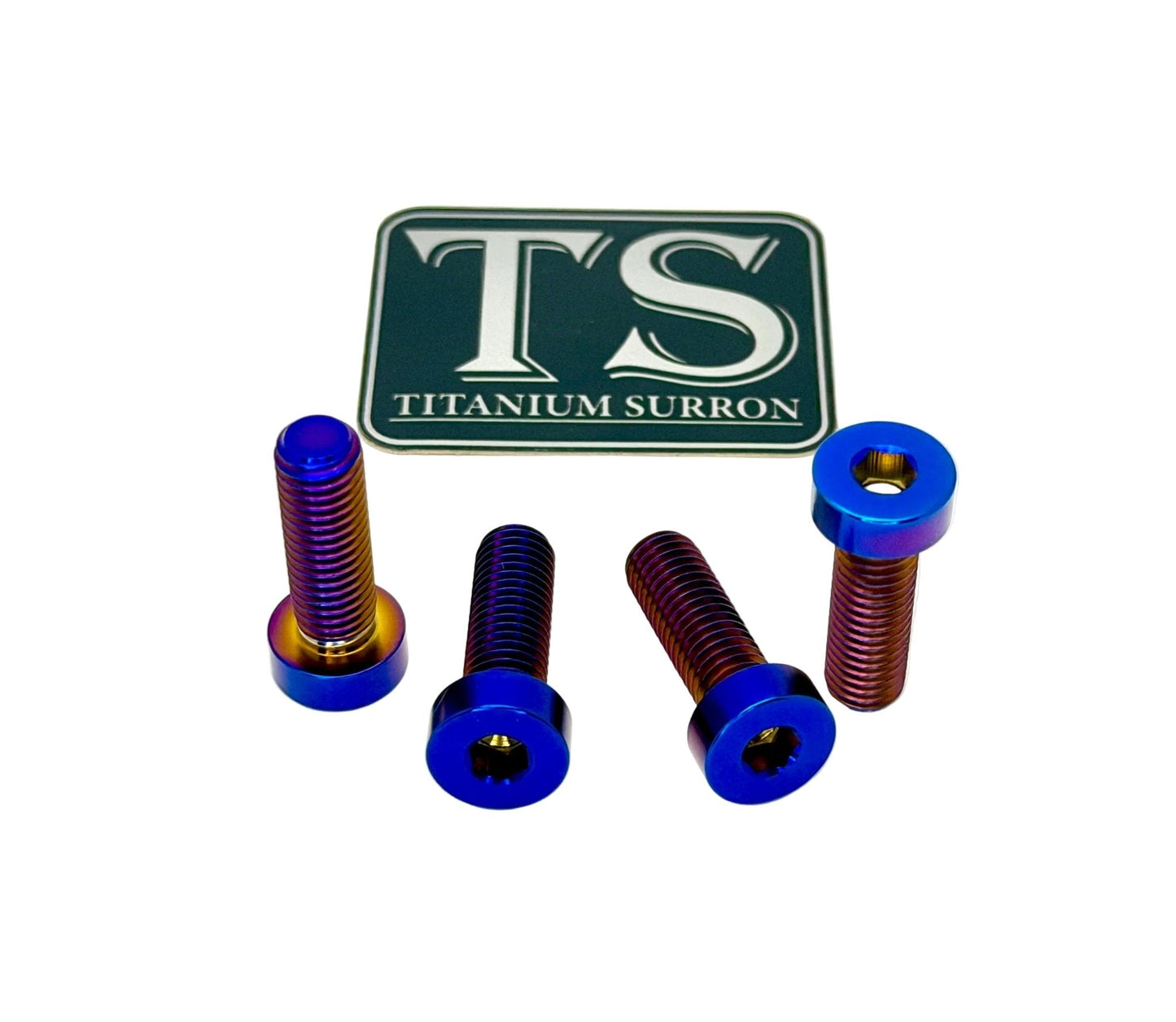 Titanium Peg Bracket Bolts - E-moto - MXwraps