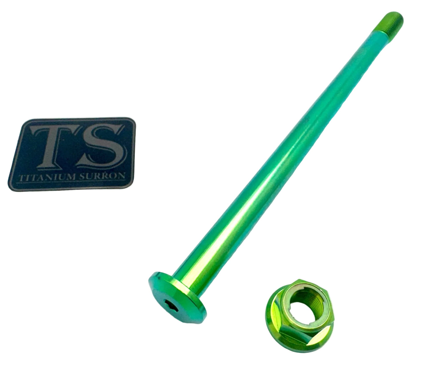 Titanium Rear Axle and Nut - Talaria (Two pcs) - MXwraps
