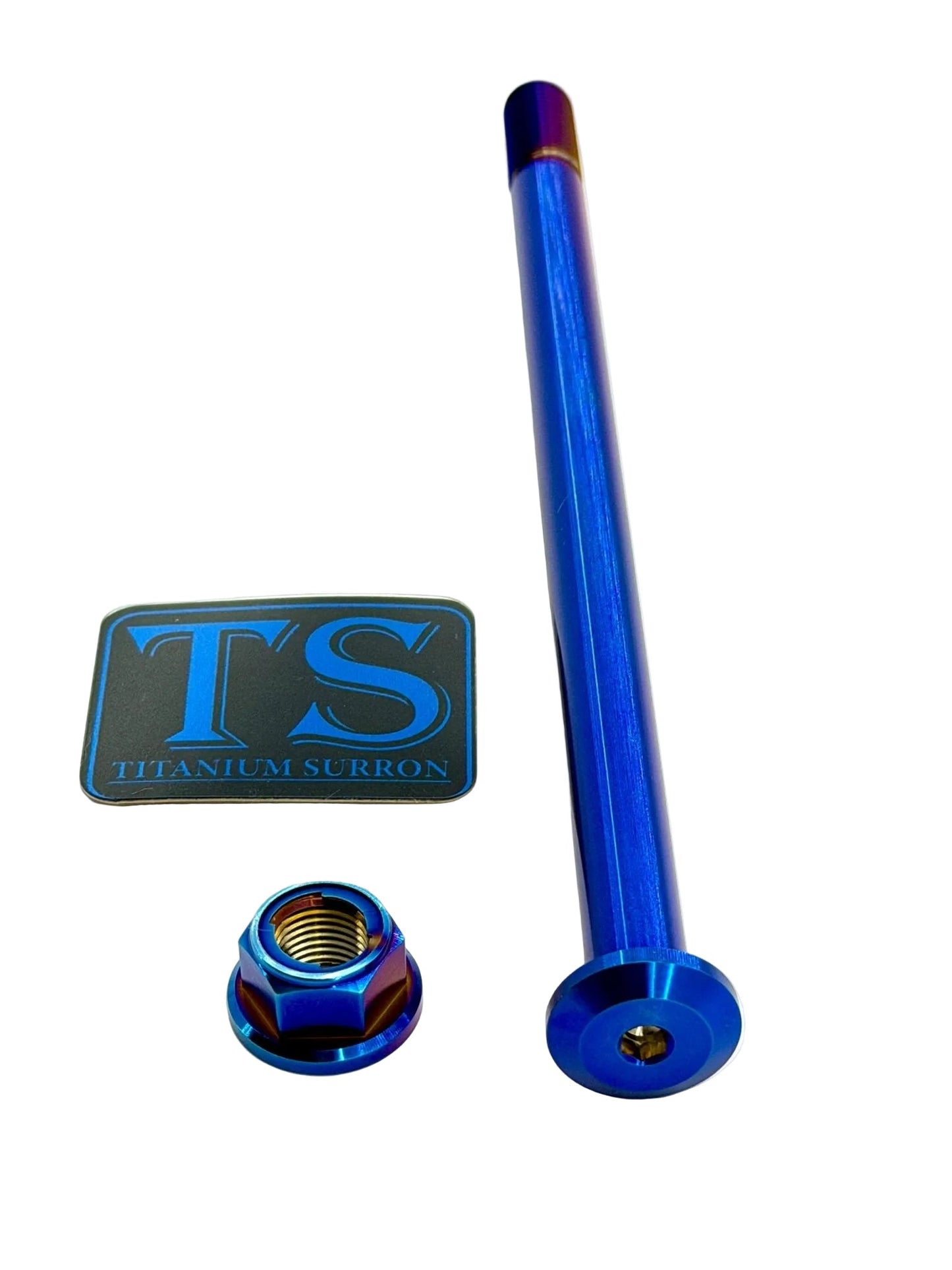 Titanium Rear Axle and Nut - Talaria (Two pcs) - MXwraps