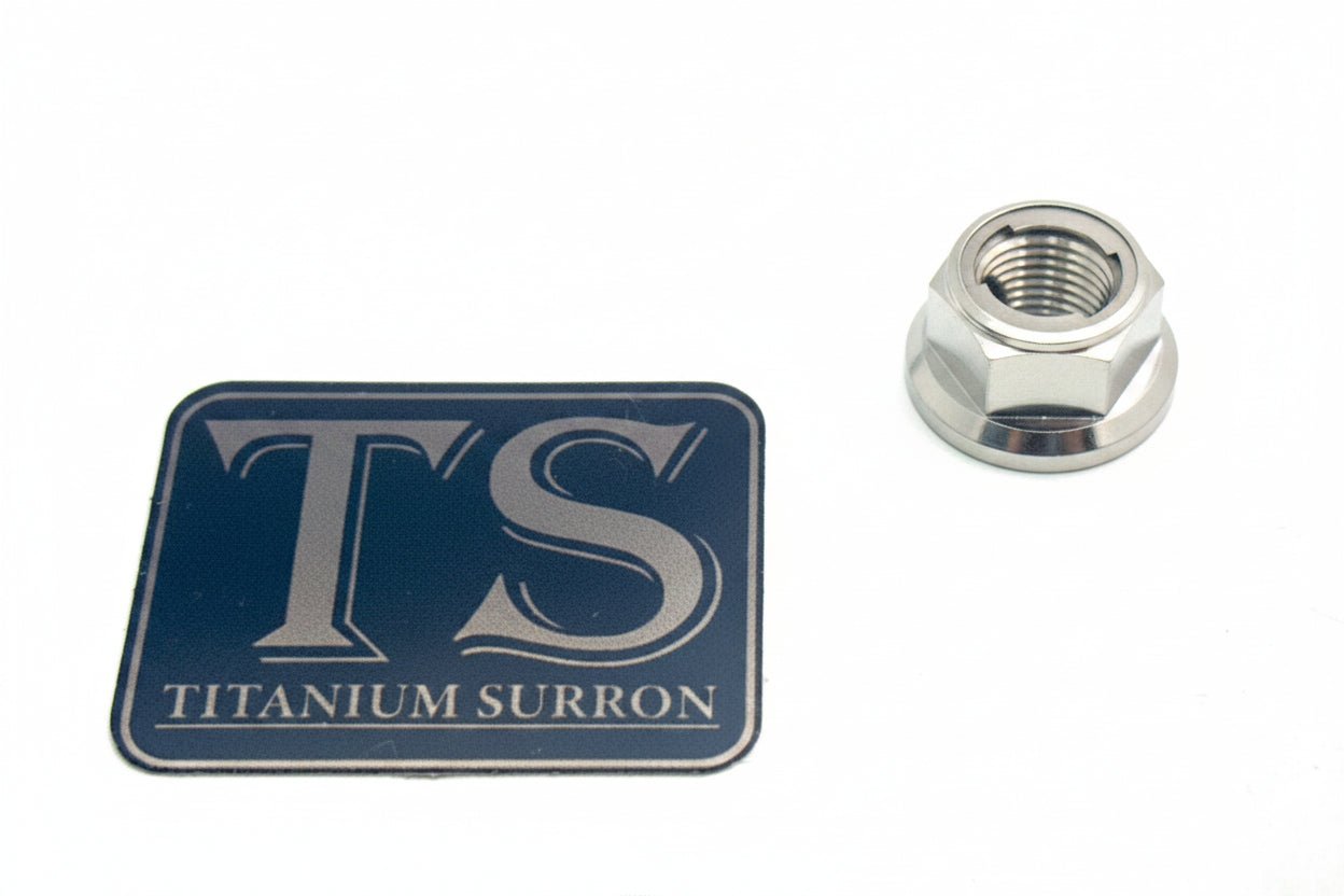 Titanium Rear Axle Nut - E-Moto - MXwraps