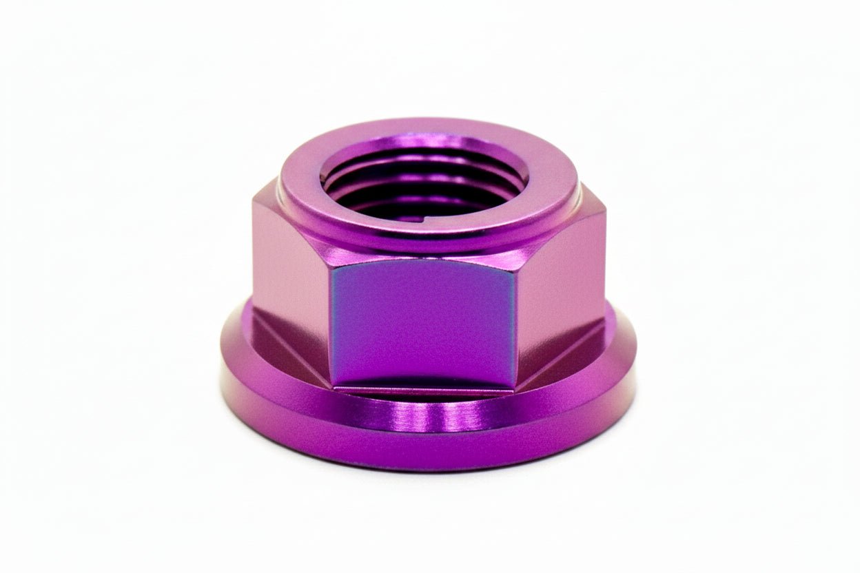 Titanium Rear Axle Nut - E-Moto - MXwraps