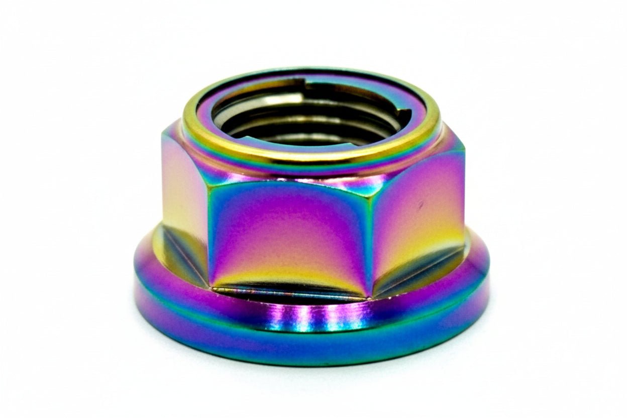 Titanium Rear Axle Nut - E-Moto - MXwraps