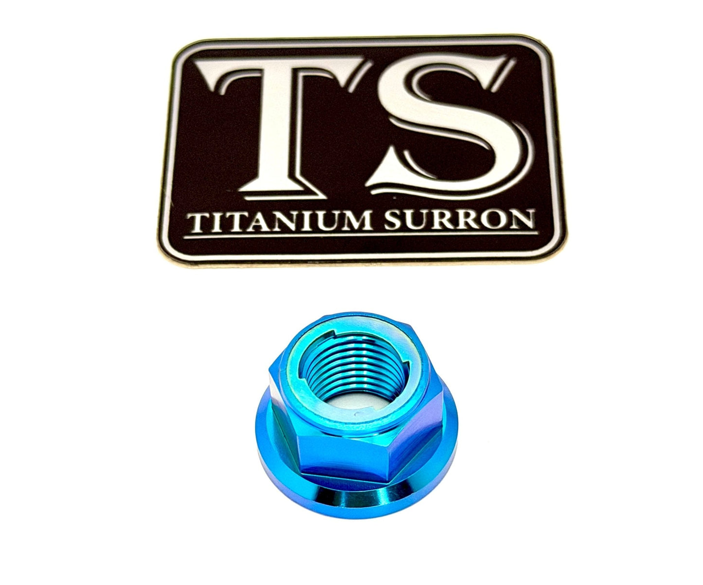 Titanium Rear Axle Nut - E-Moto - MXwraps