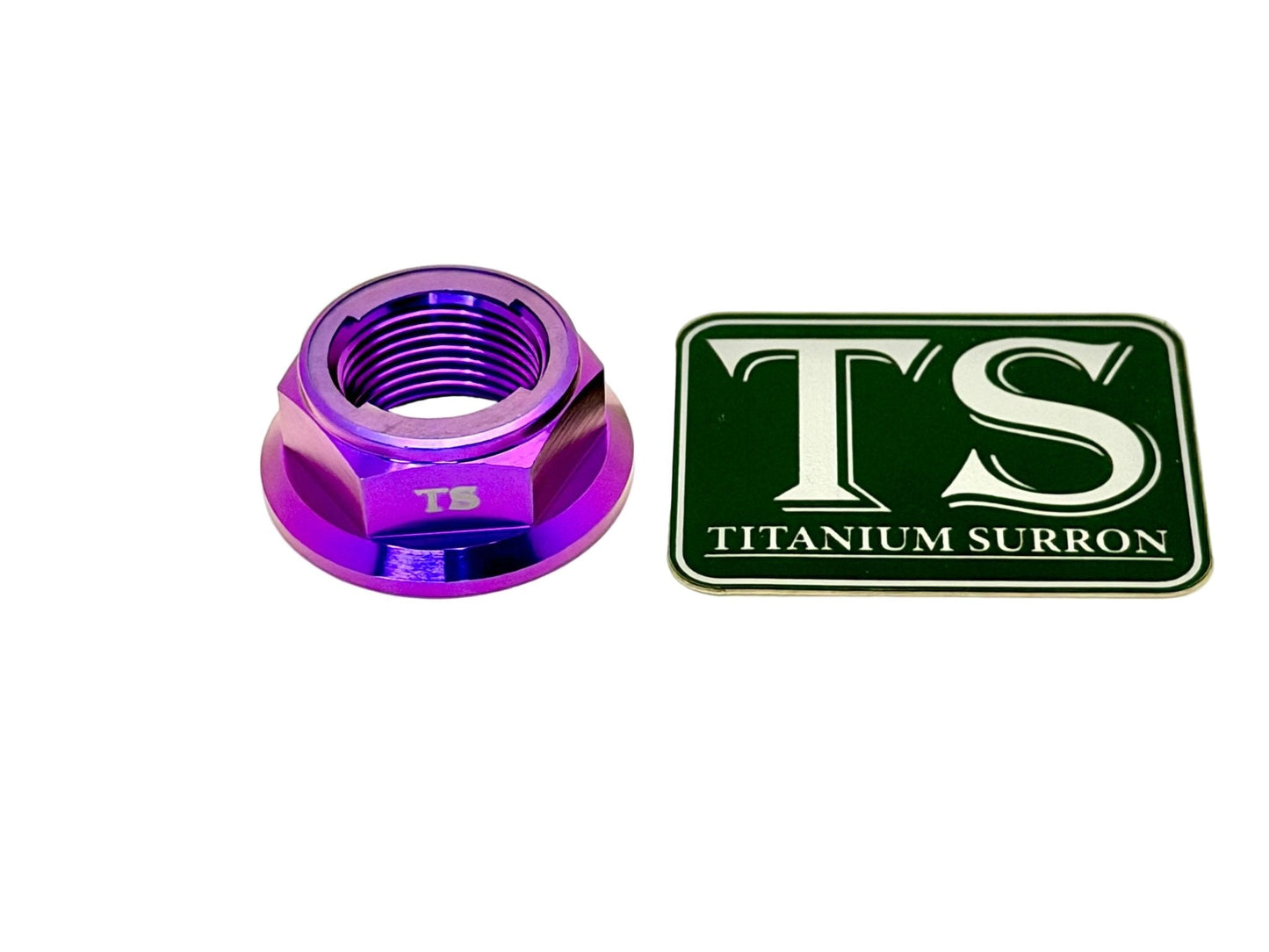 Titanium Rear Axle Nut - E-Moto - MXwraps