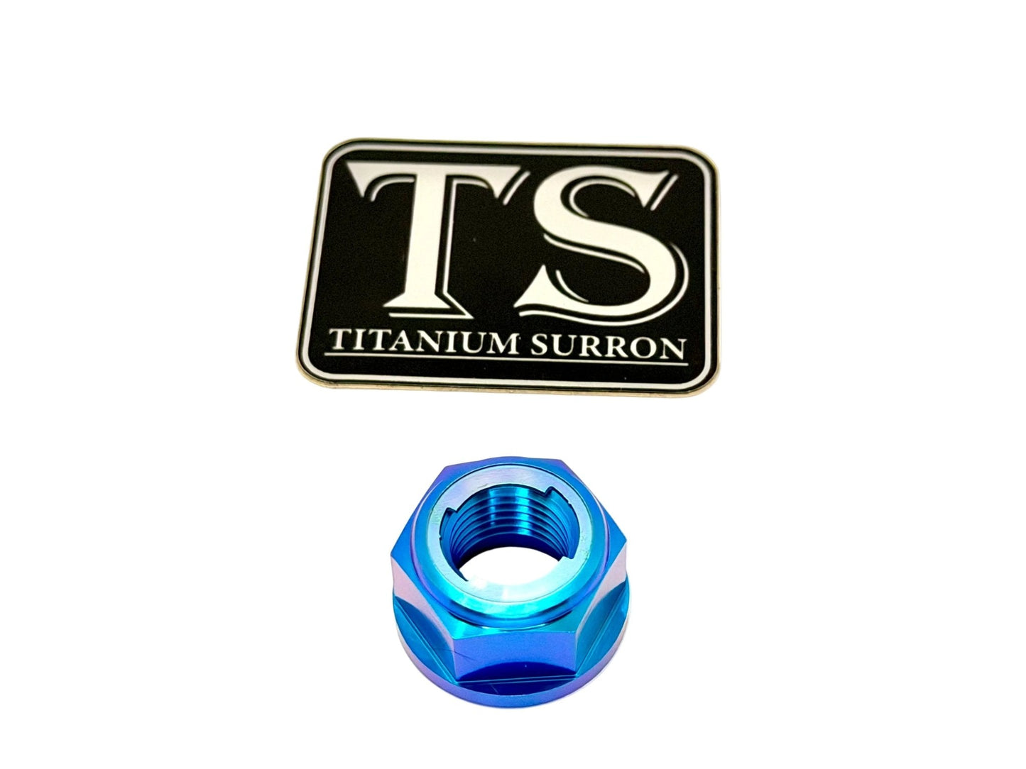 Titanium Rear Axle Nut - E-Moto - MXwraps