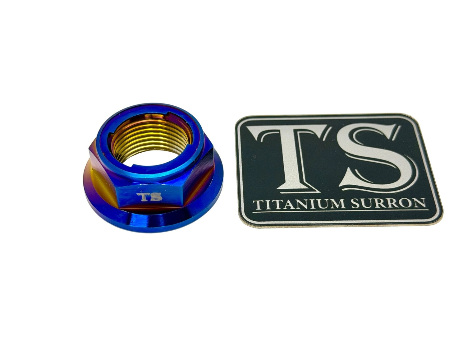Titanium Rear Axle Nut - E-Moto - MXwraps
