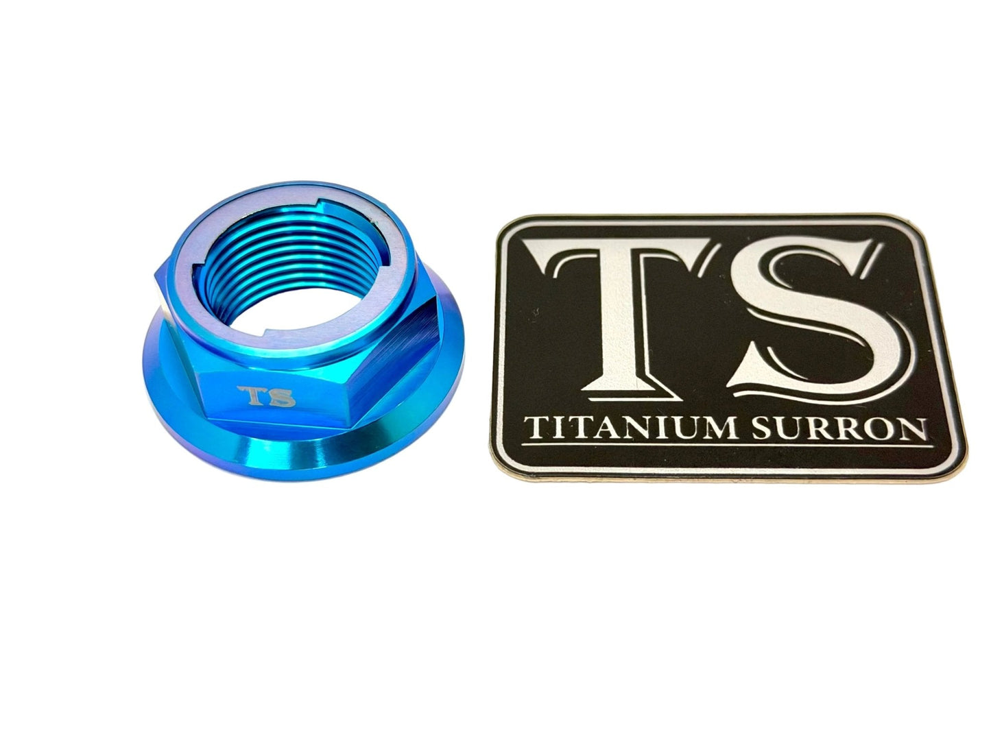 Titanium Rear Axle Nut - E-Moto - MXwraps