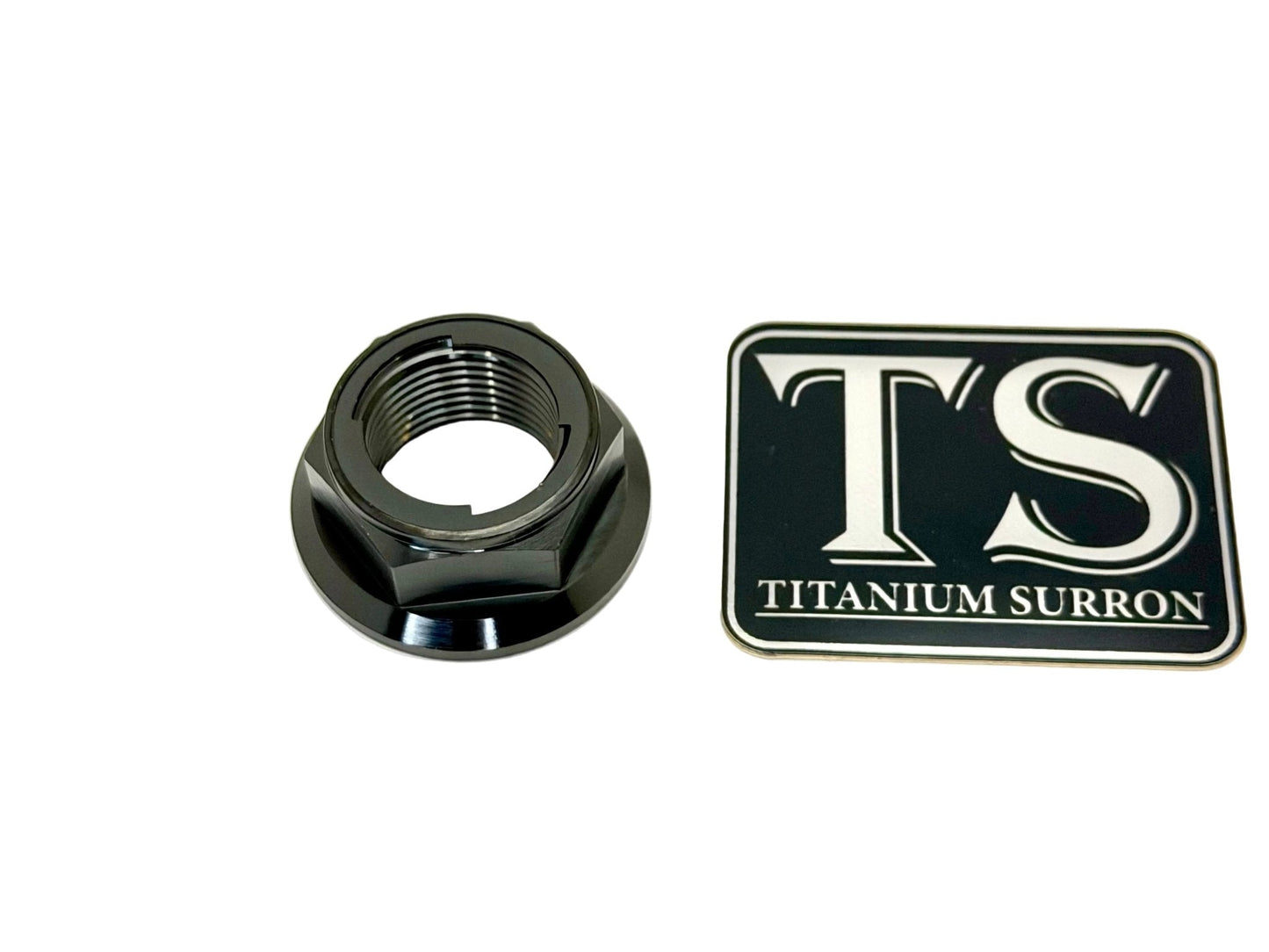Titanium Rear Axle Nut - E-Moto - MXwraps