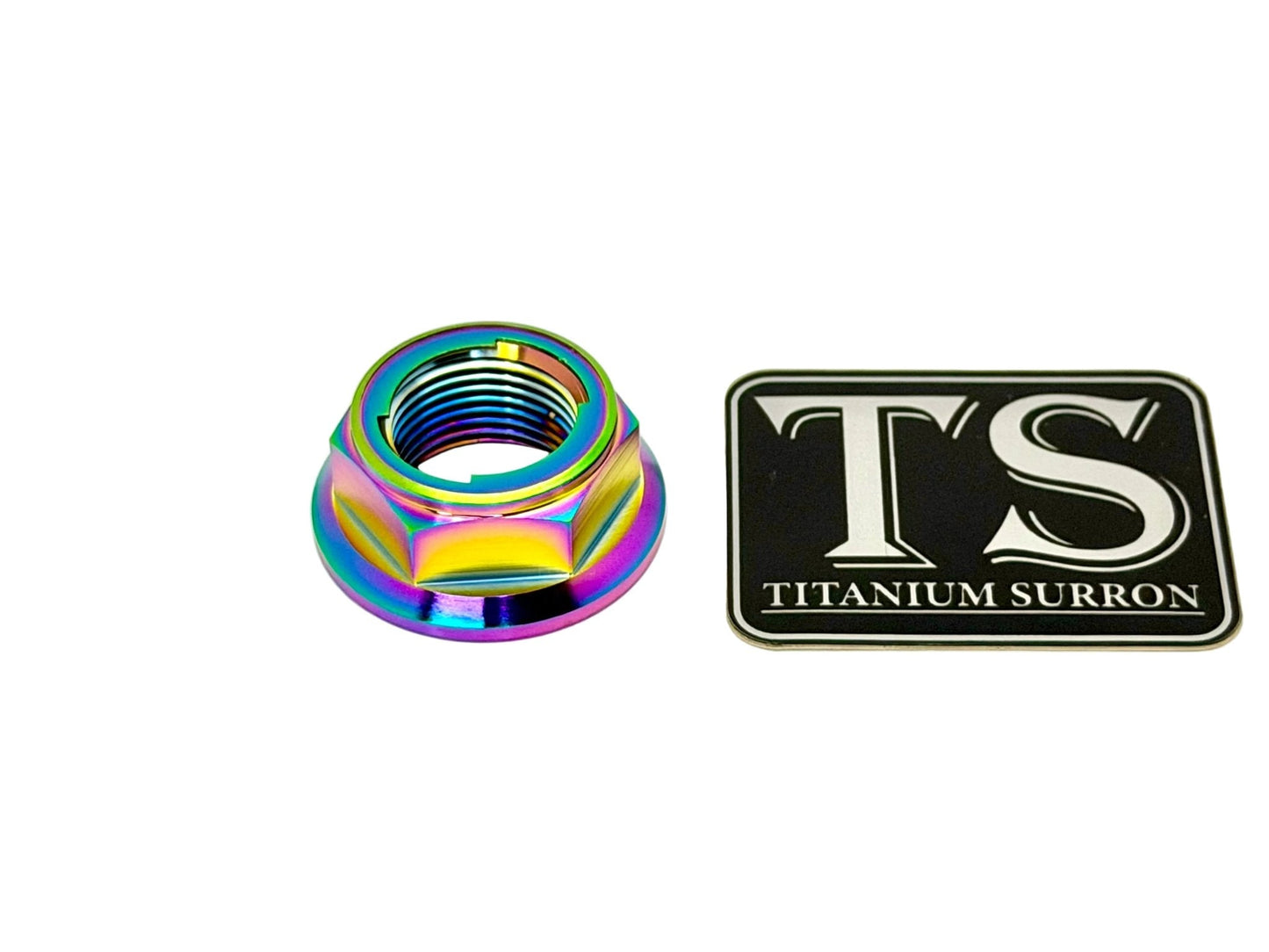 Titanium Rear Axle Nut - E-Moto - MXwraps