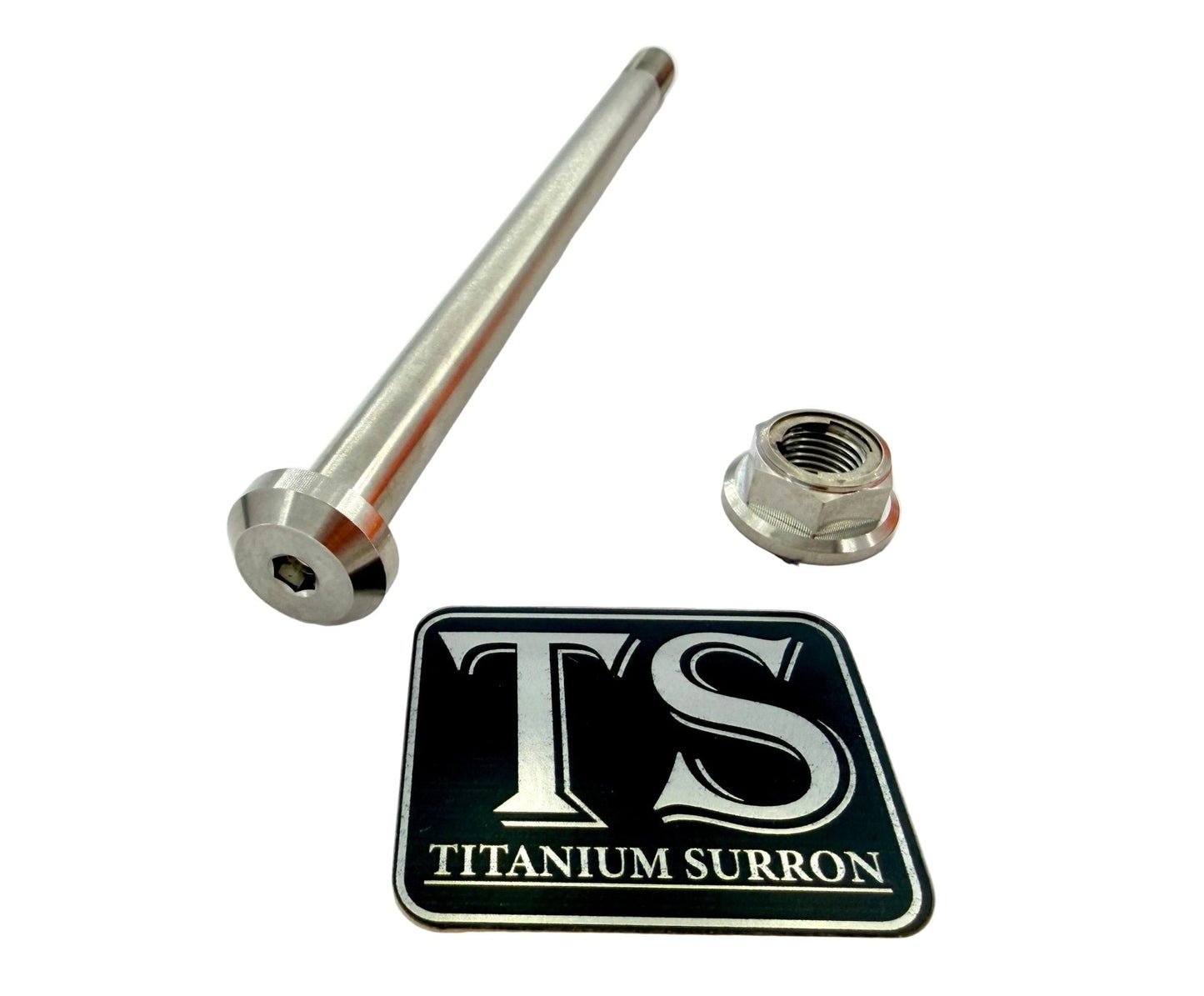 Titanium Rear Axle/ Nut - E-Ride Pro (all models) - MXwraps