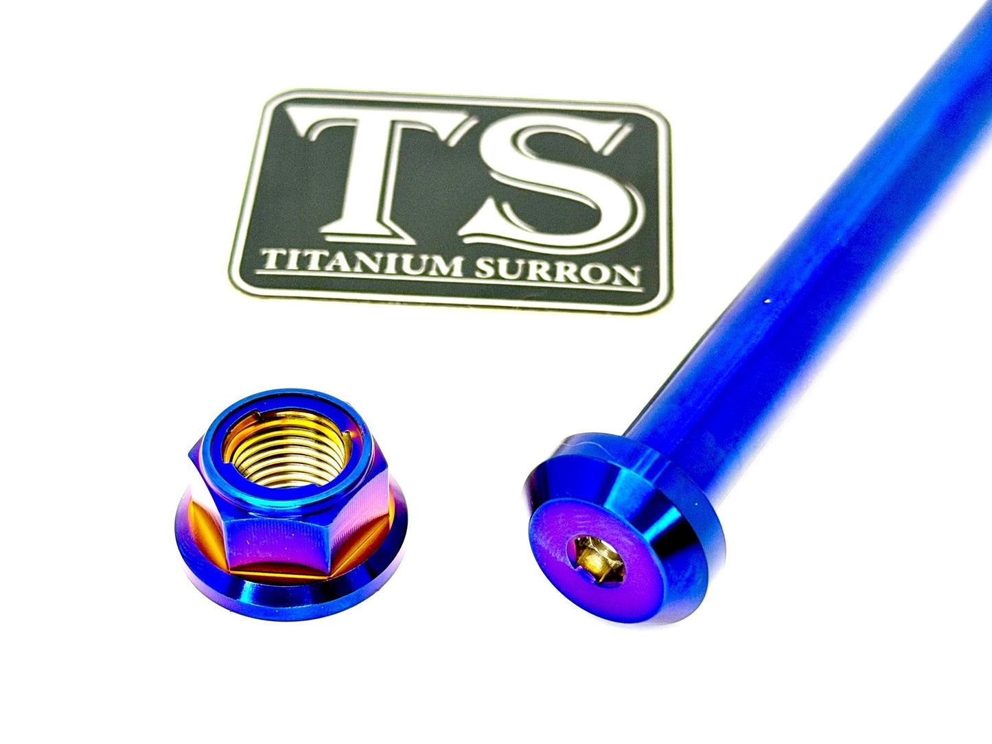 Titanium Rear Axle/ Nut - E-Ride Pro (all models) - MXwraps