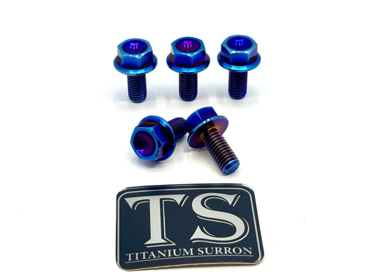 Titanium Rear Sprocket Bolts - E - Moto - MXwraps