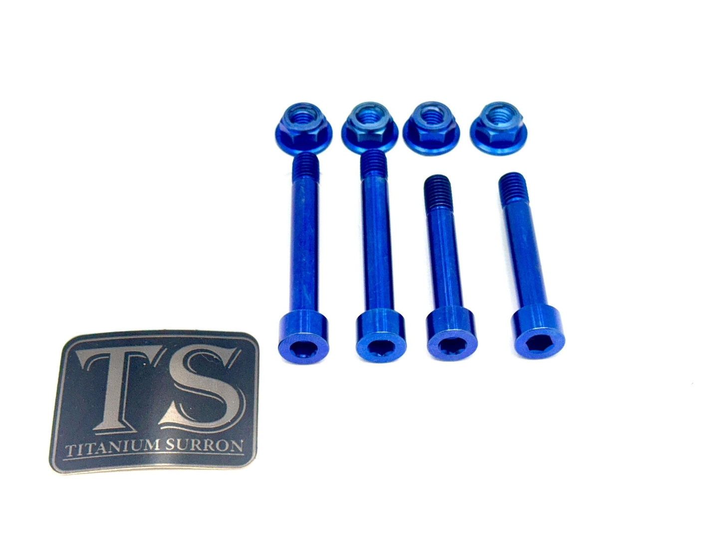 Titanium Rear Suspension/ Linkage  Bolt Kit for E-Ride Pro